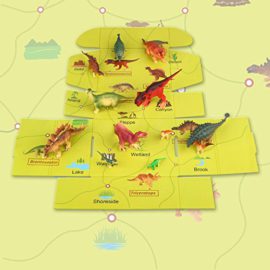Peradix-Bote-de-Carte-Dinosaures-avec-oeufs-12PCS-Alatoire-0-0
