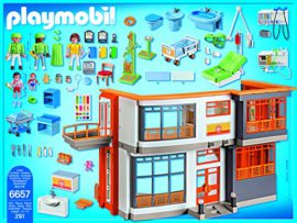 Playmobil-6657-Hopital-pdiatrique-amnag-0-1