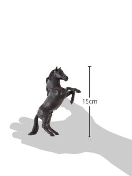 Schleich-13624-Mustang-Cheval-Noirmarron-steigend-0-1