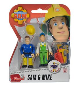 Simba-109257651–Figurines-Pompier-Sam-Double-Pack-de-4-coloris-75-cm-0