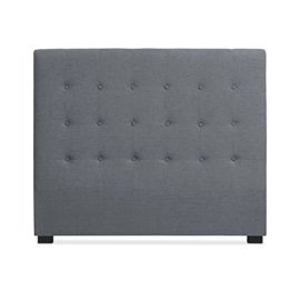 Tte-de-lit-Luxor-140cm-Tissu-Gris-0