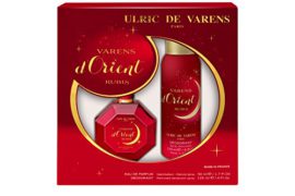 ULRIC DE VARENS Coffret Varens d’Orient Rubis pour femme Eau de parfum 50 ml + Deo 125 ml ULRIC DE VARENS Coffret Varens d’Orient Rubis pour femme Eau de parfum 50 ml + Deo 125 ml