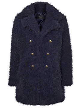 Vero Moda Vmelnora Jayla Fake Fur Jacket, Manteau Femme Vero Moda Vmelnora Jayla Fake Fur Jacket, Manteau Femme