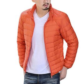 Vertvie-Homme-Veste-Doudoune-Sport-Lgre-Col-Montant-Manteau-Parka-Blouson-Zippe-Manche-Longue-Hiver-0