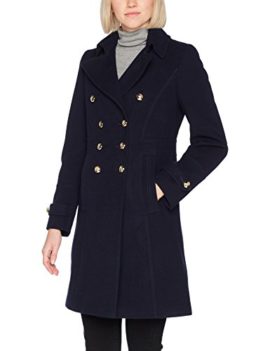 Wallis-Military-Faux-Wool-Manteaux-Femme-0