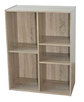 Alsapan-483653-Meuble-de-Rangement-Panneaux-Chne-62-x-30-x-80-cm-0