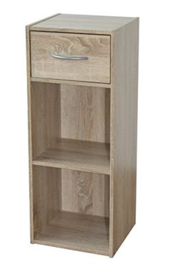 Alsapan-483667-Meuble-de-Rangement-Panneaux-Chne-31-x-30-x-80-cm-0