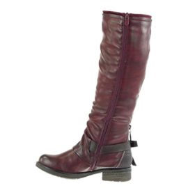 Angkorly-Chaussure-Mode-Botte-motard-cavalier-femme-trss-clout-boucle-Talon-bloc-3-CM-Intrieur-Fourre-0-2