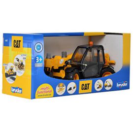 BRUDER-02141-Chargeur-tlescopique-CATERPILLAR-Jaune-0-0