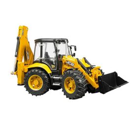 BRUDER-02454-Tractopelle-JCB-5CX-Jaune-0-0