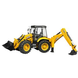 BRUDER-02454-Tractopelle-JCB-5CX-Jaune-0