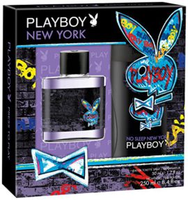 Coffret Cadeau Homme Eau de Toilette et Gel de Douche New York Playboy Coffret Cadeau Homme Eau de Toilette et Gel de Douche New York Playboy