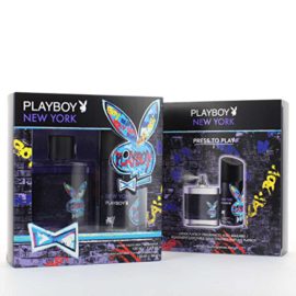 Coffret cadeau PLAYBOY NEW YORK – Eau de toilette 100ml + Déodorant parfumé 150 ml Coffret cadeau PLAYBOY NEW YORK – Eau de toilette 100ml + Déodorant parfumé 150 ml 2