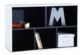 Demeyere-399479-Bibliothque-5-Niches-BlancNoir-0-3