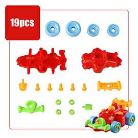 Fajiabao-Vehicule-Construction-Jeu-Assemblage-Enfant-Jouet-Voiture-avec-2-Pcs-Pour-Garcon-Fille-3-Ans-4-Ans-0-1