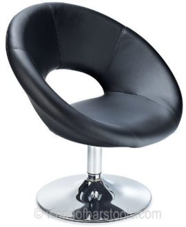 Faro Fauteuil de salon Noir Faro Fauteuil de salon Noir