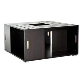 HOMCOM Table Basse de Salon Table d’Appoint Design avec Caiser Carré 80 x 80 x 43cm Brun HOMCOM Table Basse de Salon Table d’Appoint Design avec Caiser Carré 80 x 80 x 43cm Brun 5