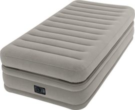 Intex dure Beam Prime Comfort Matelas avec Technologie Fiber Tech, Pompe électrique intégrée, PVC Intex dure Beam Prime Comfort Matelas avec Technologie Fiber Tech, Pompe électrique intégrée, PVC