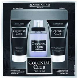 Jeanne Arthes Coffret Colonial Club Eau de Toilette 100 ml + Gel Douche 75 ml + Apres Rasage 75 ml Jeanne Arthes Coffret Colonial Club Eau de Toilette 100 ml + Gel Douche 75 ml + Apres Rasage 75 ml 2