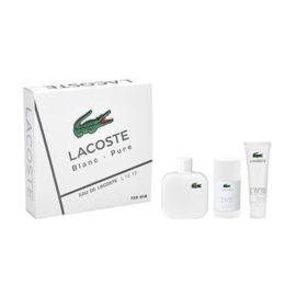 Lacoste L 12 12 Blanc 100ml Eau de Toilette Spray+ 50ml Gel Douche + 75ml Bâton Déodorant Ensemble Cadeau Pour Hommes Lacoste L 12 12 Blanc 100ml Eau de Toilette Spray+ 50ml Gel Douche + 75ml Bâton Déodorant Ensemble Cadeau Pour Hommes