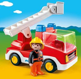 Playmobil 1.2.3. – 6967 – Camion de pompier avec échelle pivotante Playmobil 1.2.3. – 6967 – Camion de pompier avec échelle pivotante 4