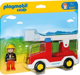 Playmobil 1.2.3. – 6967 – Camion de pompier avec échelle pivotante Playmobil 1.2.3. – 6967 – Camion de pompier avec échelle pivotante 2