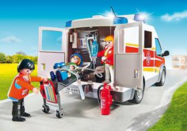 Playmobil-6685-Ambulance-avec-gyrophare-et-sirne-0-3