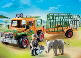 Playmobil-6937-Vhicule-avec-lphanteau-et-soigneurs-0-0