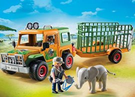 Playmobil-6937-Vhicule-avec-lphanteau-et-soigneurs-0-1