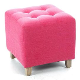 Pouf-carr-LIN-et-COTON-Coloris-ROSE-0