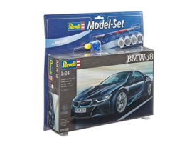 Revell-Model-Set-67008-Bmw-I8-131-Pices-chelle-124-0-1