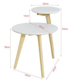 SoBuy-FBT53-WN-Table-Basse-Design-Table-dAppoint-Ronde-Table-Caf-2-plateaux-3-pieds-0-0