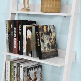 SoBuy-FRG230-W-Etagre-style-chelle-Bibliothque-murale-de-3-niveaux-et-2-tiroirs–Blanc-0-3