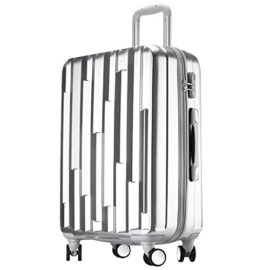 Valise trolley 68cm taille M cabine ultra léger fermeture à glissière en aluminium 4 roues 74L Valise trolley 68cm taille M cabine ultra léger fermeture à glissière en aluminium 4 roues 74L 5