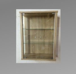 Vitrine-murale-80x60x25-cm-collection-miniature-chne-Sonoma-avec-2-tagres-en-verre-0-2