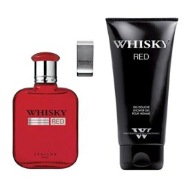 WHISKY-Red-Eau-de-Toilette-Gel-Douche-Pince–Billets-0-0