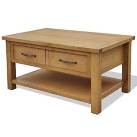 vidaXL Chêne Table basse pour salon séjour 88 x 53 x 45 cm Table auxiliaire vidaXL Chêne Table basse pour salon séjour 88 x 53 x 45 cm Table auxiliaire