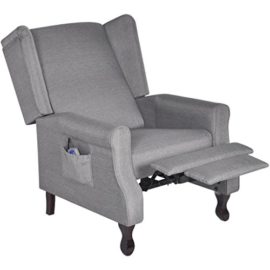 vidaXL-Fauteuil-TV-de-massage-rglable-inclinable-en-Tissu-Gris-avec-tlcommande-0-2