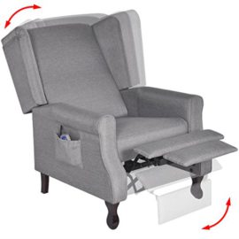 vidaXL-Fauteuil-TV-de-massage-rglable-inclinable-en-Tissu-Gris-avec-tlcommande-0-3