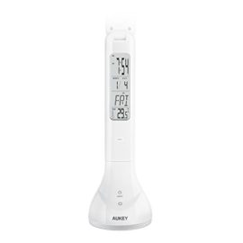 AUKEY Lampe de Table LED Multifonctionnel Tactile Pliable, Lampe de Chevet avec Calendrier Thermomètre et Luminosité Ajustable, pour Lecture, USB Recharge ( LT-ST2, Blanche ) AUKEY Lampe de Table LED Multifonctionnel Tactile Pliable, Lampe de Chevet avec Calendrier Thermomètre et Luminosité Ajustable, pour Lecture, USB Recharge ( LT-ST2, Blanche ) 3