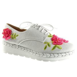 Angkorly-Chaussure-Mode-Derbies-plateforme-femme-fleurs-lignes-trss-Talon-compens-plateforme-3-CM-0