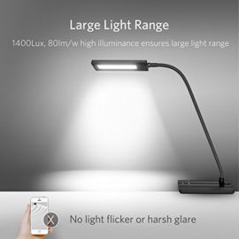 BESTEK Lampe de Bureau LED Lampe de Chevet Tactile et Flexible, 4 Modes et 4 Intensités de Lumière, 5W BESTEK Lampe de Bureau LED Lampe de Chevet Tactile et Flexible, 4 Modes et 4 Intensités de Lumière, 5W 4