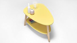 Bobochic – Table basse Scandinave – Jaune Bobochic – Table basse Scandinave – Jaune 4