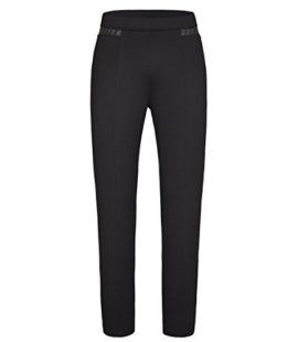 Chicwe Femme Grande taille Pull On élasticité Ponte Roma Leggings Un pantalon avec PU Taille de la taille 46-58 Chicwe Femme Grande taille Pull On élasticité Ponte Roma Leggings Un pantalon avec PU Taille de la taille 46-58