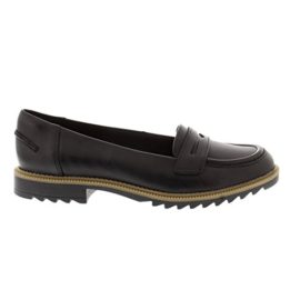 Clarks-Ville-Femme-Chaussures-Griffin-Milly-en-Cuir-Noir-0-1