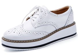 DADAWEN-Brogues-FemmesChaussures-de-Ville–Lacets-Derbies-Baskets-Cuir-Plateforme-0-2