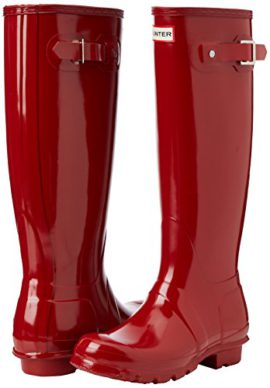 Hunter-Wmn-Org-Tall-Gloss-Bottes-et-Bottines-de-Pluie-Femme-0-3