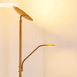 Lampadaire-LED-Matsi-en-mtal-de-couleur-bronze-Lampe-sur-pied-avec-spot-et-liseuse–intensit-variable-Luminaire-pour-salon-sjour-chambre–coucher-0-2