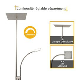 Lampadaire Nickel Lampadaire Nickel