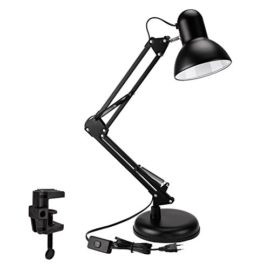 Lampe-de-Bureau-LED-avec-Bras-Pliable-Aglaia-Lampe-de-Table-avec-option-Serre-joint-pince-ou-base-Lampe-de-Table-Lampe-de-Chevet-Lampe-darchitecture-lampe-rtro-lampe-design-Culot-E27-0